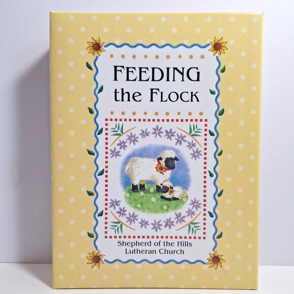 Morris Press Cookbooks Made In USA Other - Feeding The Flock Cookbook Shepherd Of The Hills Lutheran Church Recipes